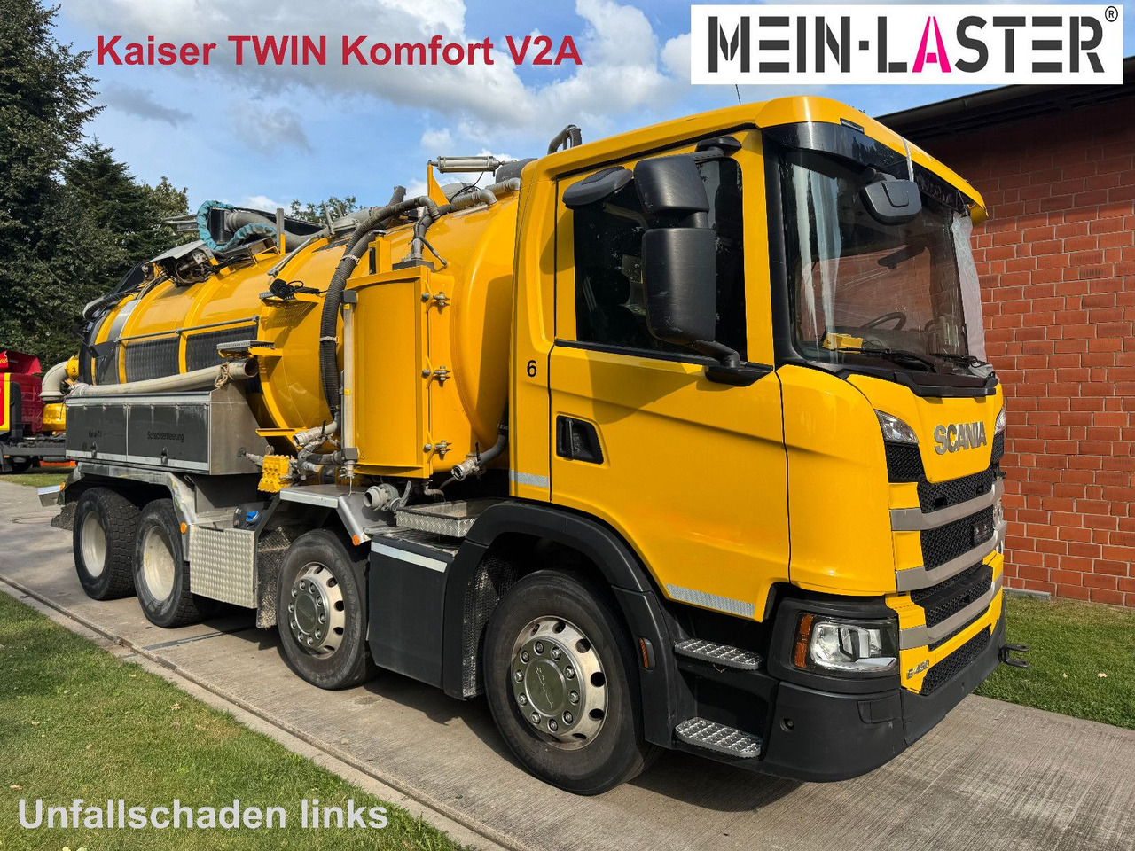 Scania G 450 8x4 Kaiser Twister Komfort V2A Funk - Autospurgo: foto 1 Scania G 450 8x4 Kaiser Twister Komfort V2A Funk - Autospurgo: foto 1