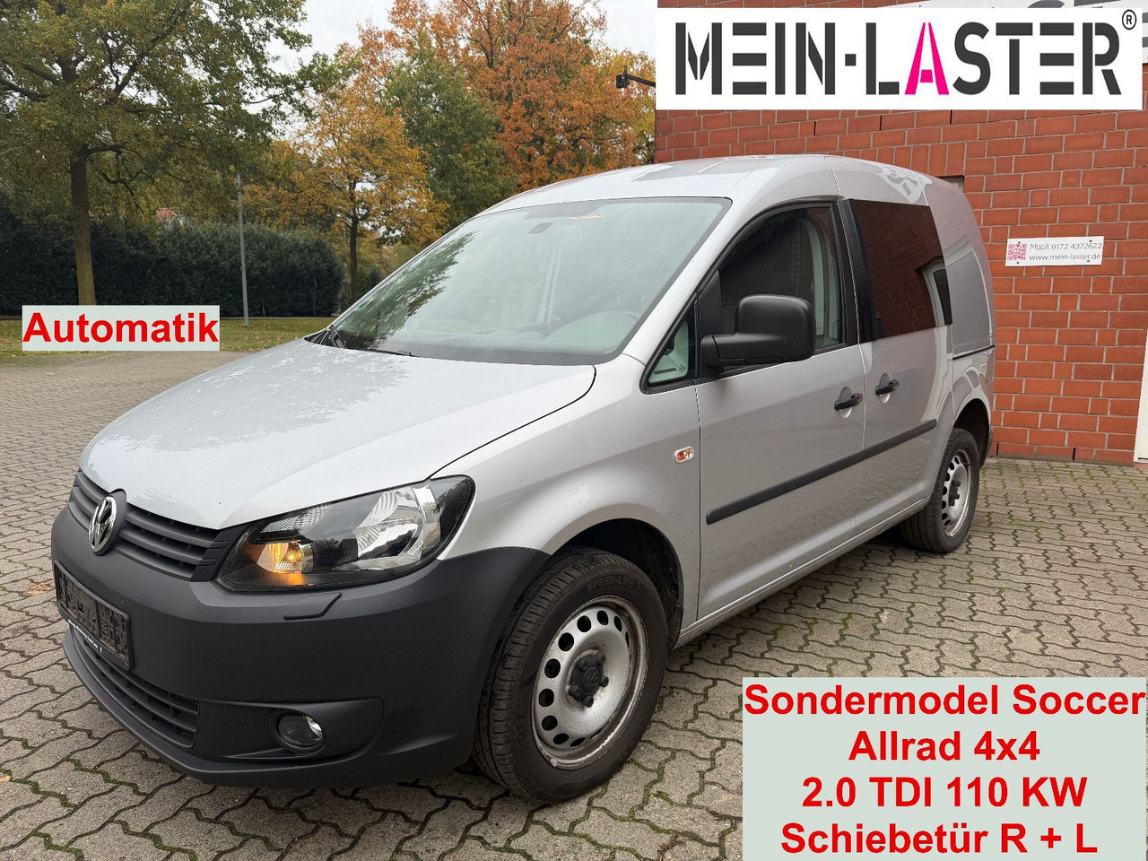Volkswagen Caddy 2.0 TDI Kasten Soccer 4Motion Automatik - Station wagon: foto 1 Volkswagen Caddy 2.0 TDI Kasten Soccer 4Motion Automatik - Station wagon: foto 1