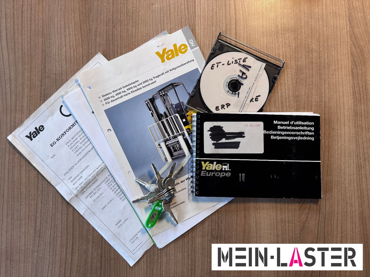 Leasing di  Yale ERP 40 AKE 4.000 kg - 3,6 m Zusatzhydraulik 1.Hd Yale ERP 40 AKE 4.000 kg - 3,6 m Zusatzhydraulik 1.Hd: foto 19