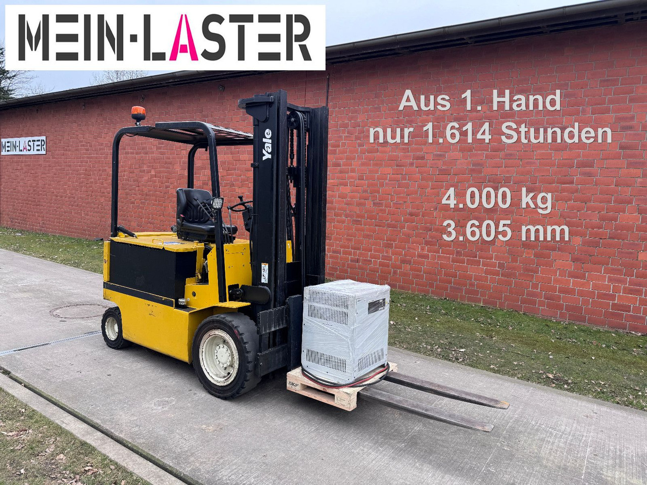 Yale ERP 40 AKE 4.000 kg - 3,6 m Zusatzhydraulik 1.Hd - Carrello elevatore elettrico: foto 1 Yale ERP 40 AKE 4.000 kg - 3,6 m Zusatzhydraulik 1.Hd - Carrello elevatore elettrico: foto 1