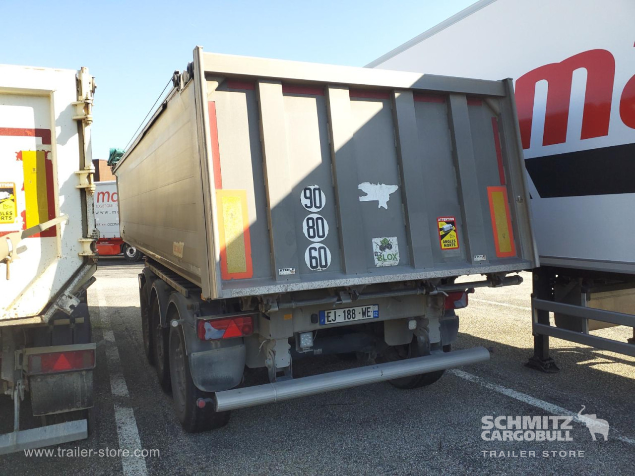 BENALU Tipper Alu-square sided body 25m³ - Semirimorchio ribaltabile: foto 2 BENALU Tipper Alu-square sided body 25m³ - Semirimorchio ribaltabile: foto 2