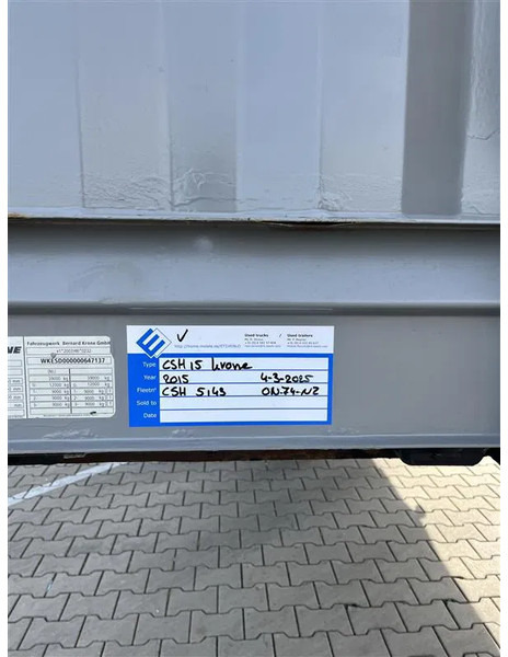 Krone 100x 2015 XL MEGA P400 HUCKEPACK - Semirimorchio furgonato: foto 2 Krone 100x 2015 XL MEGA P400 HUCKEPACK - Semirimorchio furgonato: foto 2