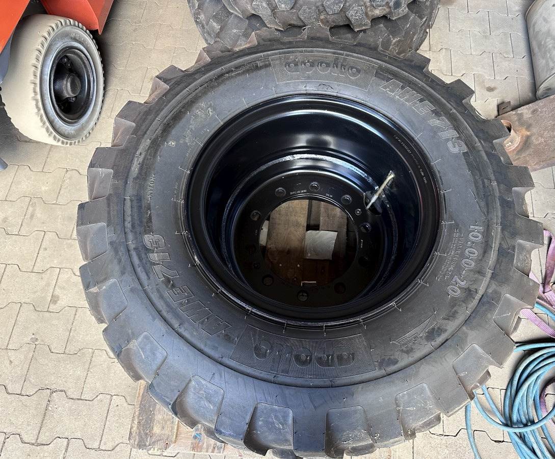 Apollo 10.00 - 20 Apollo Kompletträder - Complet tires - Pneumatico per Escavatore gommato: foto 2 Apollo 10.00 - 20 Apollo Kompletträder - Complet tires - Pneumatico per Escavatore gommato: foto 2