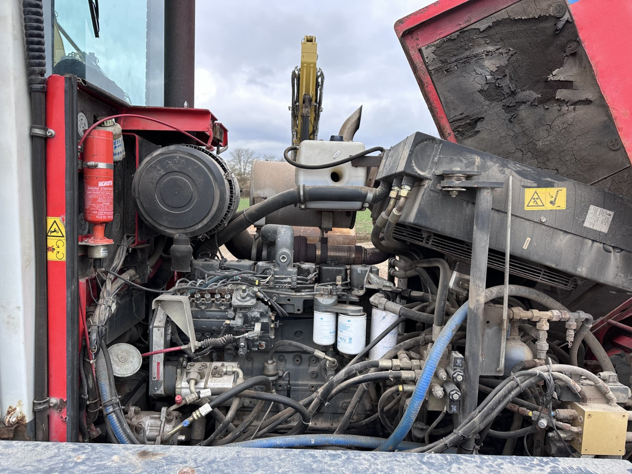 Grader NEW HOLLAND F 106.5 - 6x6 Laser Topcon- Klima Cummins 6 Zyl.: foto 12