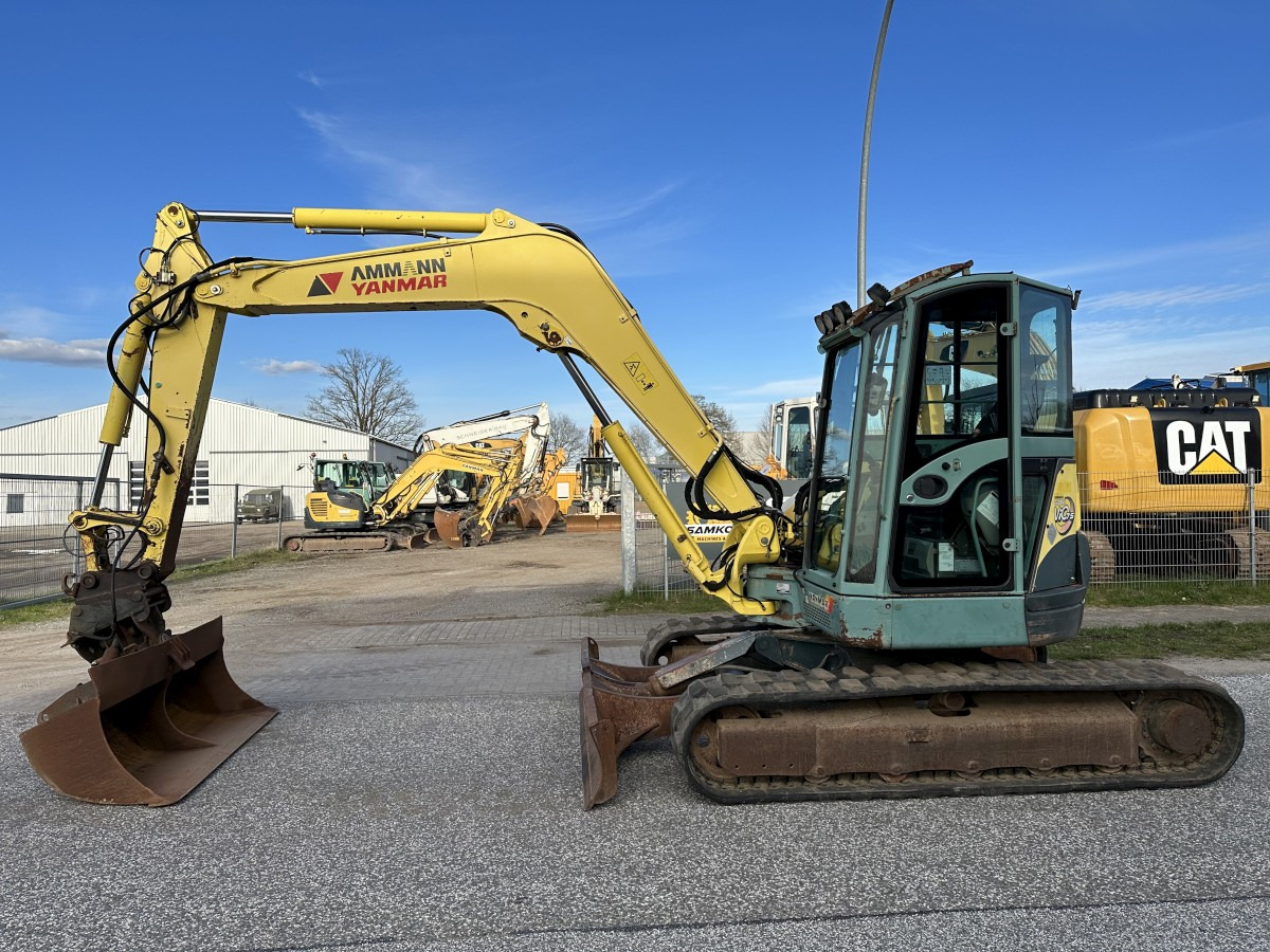 YANMAR Vio 75 Top Zustand German machine ! ! ! - Miniescavatore: foto 4 YANMAR Vio 75 Top Zustand German machine ! ! ! - Miniescavatore: foto 4