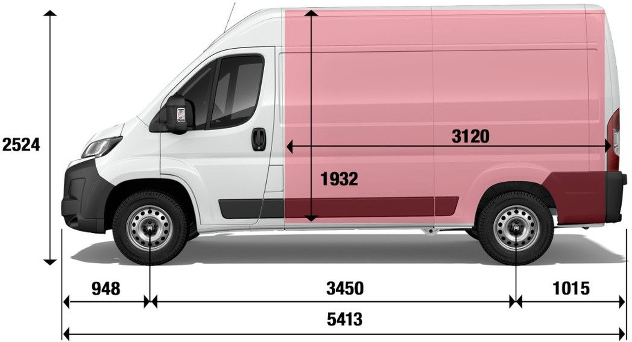Furgone chiuso Fiat Ducato  35L L2H2 140 Kastenwagen 2025: foto 6