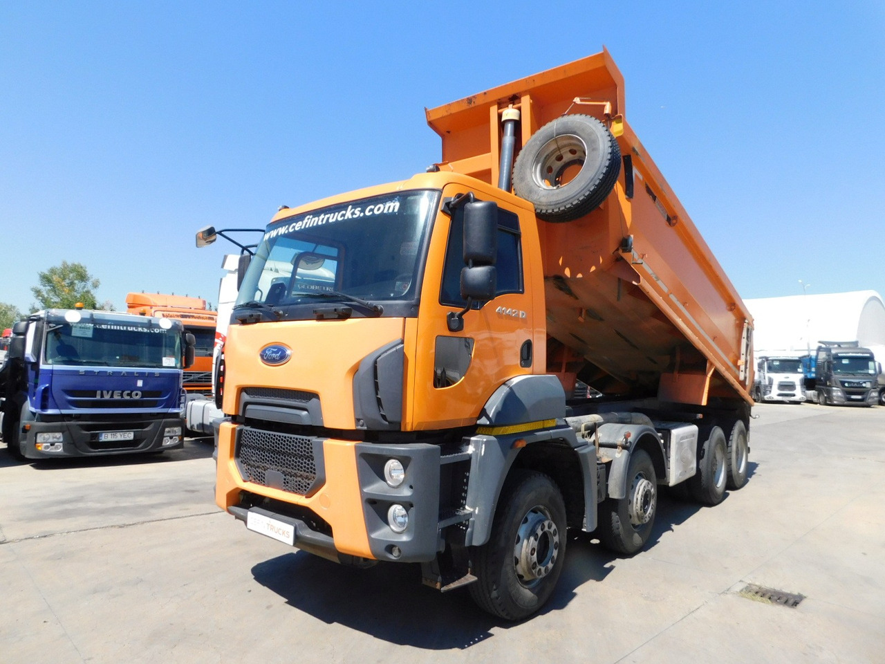 Ford 4142d 8x4 dcab e6 16s2230 - Autocarro ribaltabile: foto 1 Ford 4142d 8x4 dcab e6 16s2230 - Autocarro ribaltabile: foto 1
