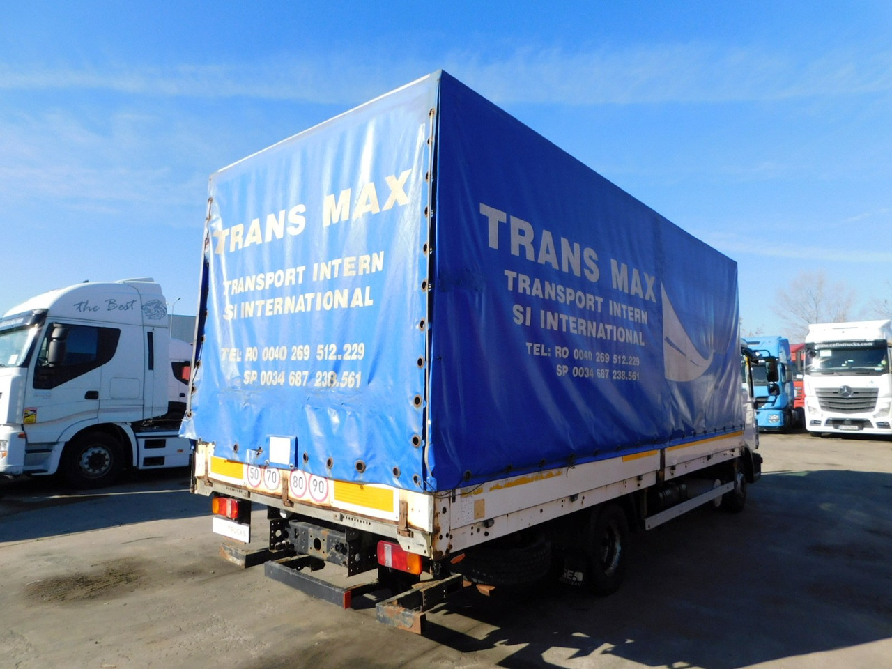 Man Tgl 8180 - Camion centinato: foto 3 Man Tgl 8180 - Camion centinato: foto 3