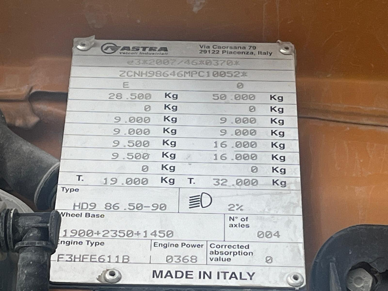 ASTRA HD9 86.50-90 8x6 ASTRA HD9 86.50-90 8x6, Unfallschaden, Cursor 13 - Autocarro telaio: foto 5 ASTRA HD9 86.50-90 8x6 ASTRA HD9 86.50-90 8x6, Unfallschaden, Cursor 13 - Autocarro telaio: foto 5