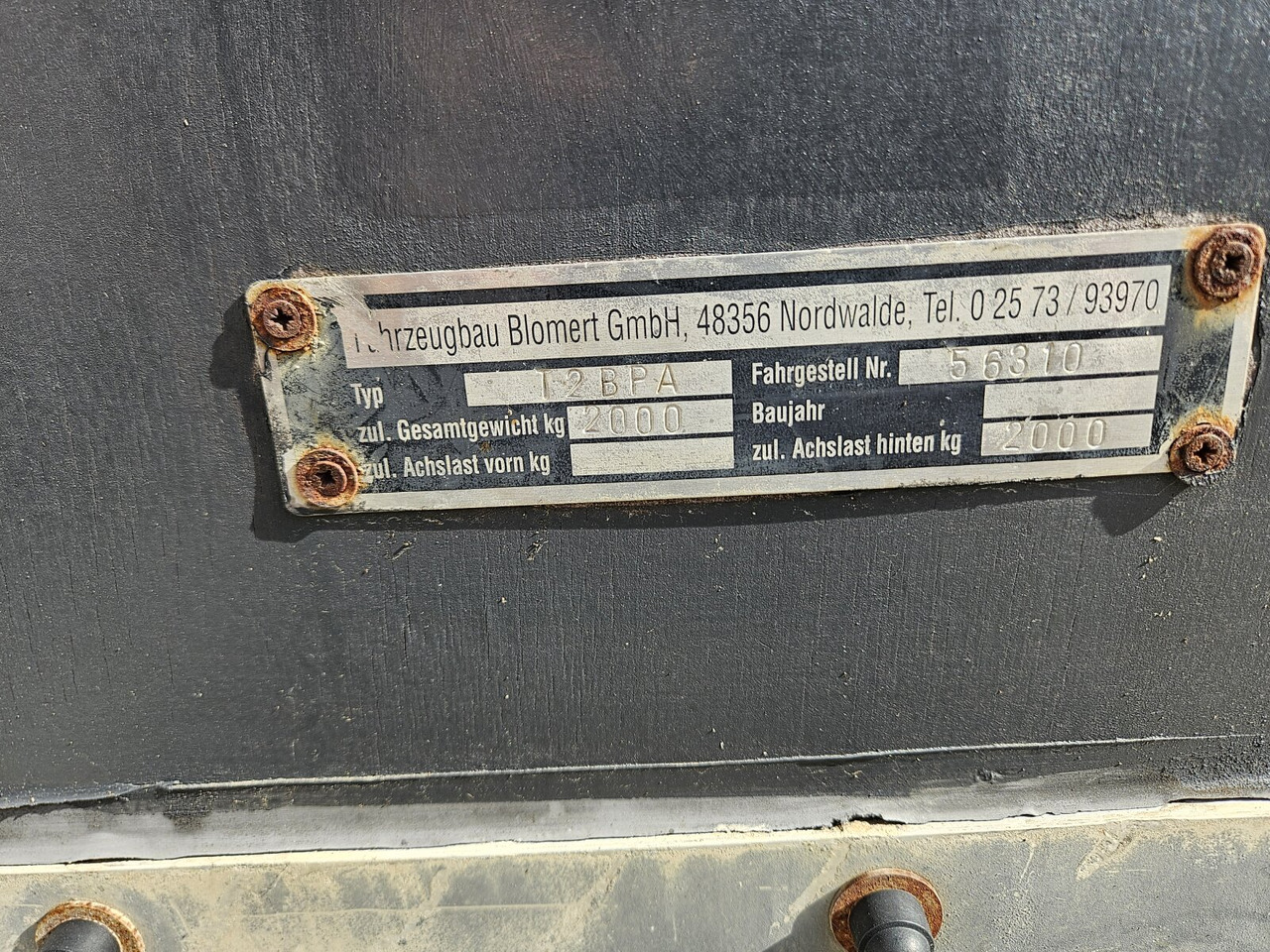 Trailer trasporto cavalli Blomert T2BPA Pferdeanhänger T2BPA Pferdeanhänger: foto 6 Trailer trasporto cavalli Blomert T2BPA Pferdeanhänger T2BPA Pferdeanhänger: foto 6