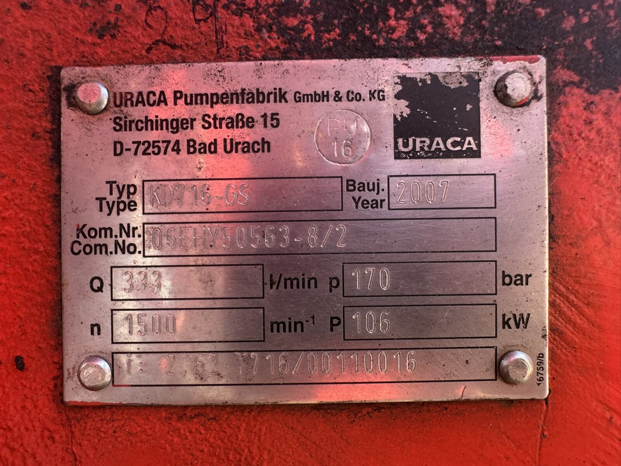 Camion Mercedes-Benz Actros 3246 L 8x2 Actros 3246 L 8x2, Hellmers Saug- und Spülwagen ca. 15m³: foto 15 Camion Mercedes-Benz Actros 3246 L 8x2 Actros 3246 L 8x2, Hellmers Saug- und Spülwagen ca. 15m³: foto 15