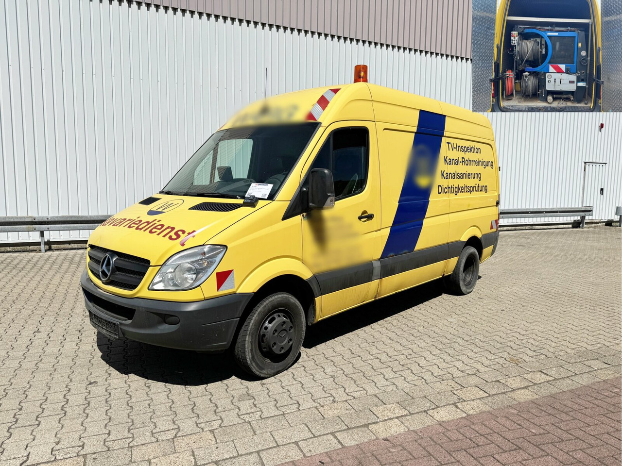 Mercedes-Benz Sprinter 516 KA 4x2 Sprinter 516 KA 4x2, KaRo Hochdruckspüler 150Bar/85l - Camion: foto 1 Mercedes-Benz Sprinter 516 KA 4x2 Sprinter 516 KA 4x2, KaRo Hochdruckspüler 150Bar/85l - Camion: foto 1