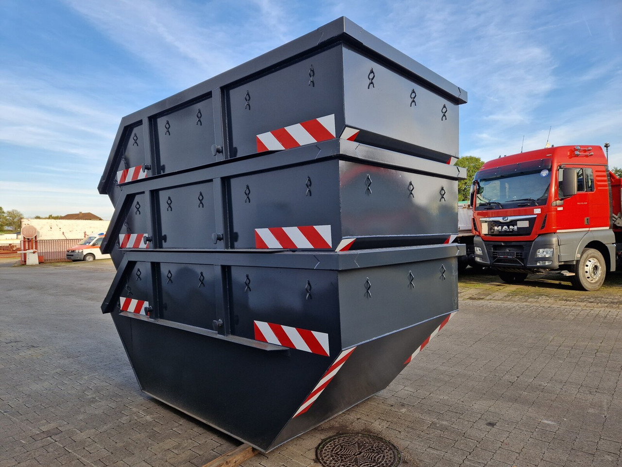 EACA 135.20 T FUCHS EACA 135.20 T, Absetzanhänger für 1 Mulde - Rimorchio scarrabile/ Multibenna: foto 4 EACA 135.20 T FUCHS EACA 135.20 T, Absetzanhänger für 1 Mulde - Rimorchio scarrabile/ Multibenna: foto 4