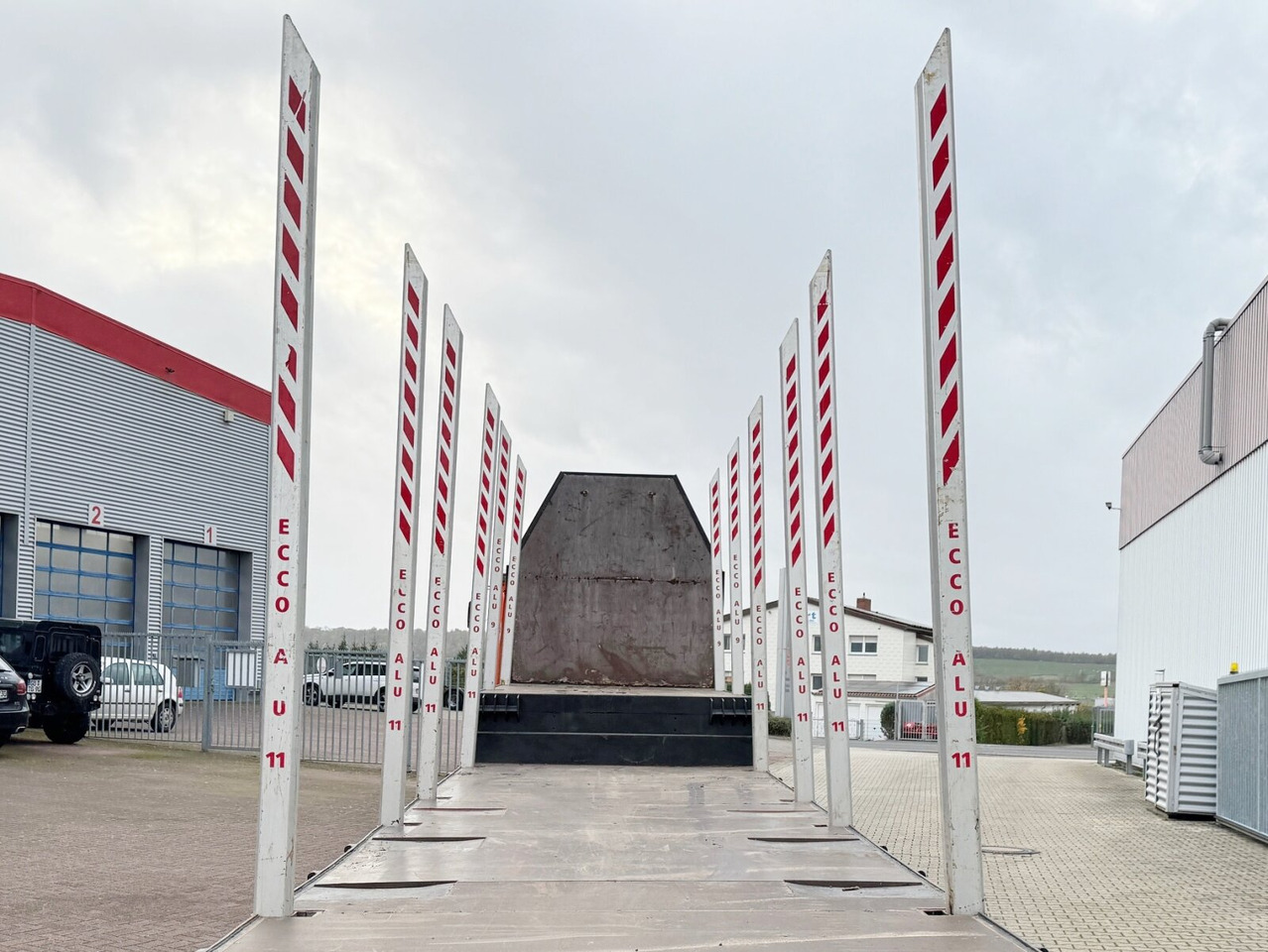 ECCO ALU Schemel/Rungen ECCO ALU Schemel/Rungen, 12x Neuwertig - Camion trasporto legname: foto 5 ECCO ALU Schemel/Rungen ECCO ALU Schemel/Rungen, 12x Neuwertig - Camion trasporto legname: foto 5