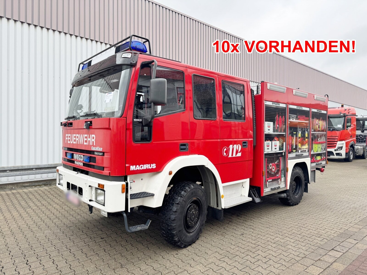 FF 100 EW 4x4 Doka EuroFire FF 100 E 21 WR tector 4x4 Doka, LF 8/6 - Autopompa: foto 1 FF 100 EW 4x4 Doka EuroFire FF 100 E 21 WR tector 4x4 Doka, LF 8/6 - Autopompa: foto 1