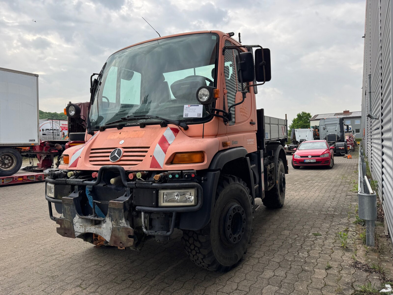 Unimog U 400 405/12 4x4 U 400 405/12 4x4, Kipper, Kommunalhydraulik, VarioPilot, Zapfwelle - Furgone: foto 4 Unimog U 400 405/12 4x4 U 400 405/12 4x4, Kipper, Kommunalhydraulik, VarioPilot, Zapfwelle - Furgone: foto 4