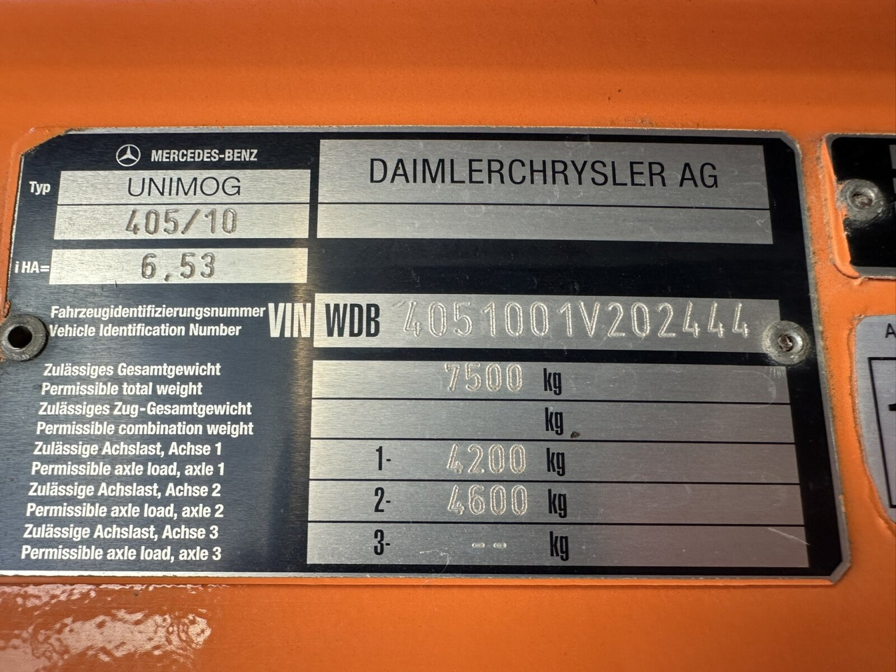 Unimog U300 405/10 4x4 U300 405/10 4x4, Kommunalhydraulik, Frontzapfwelle, Kipper - Furgone: foto 5 Unimog U300 405/10 4x4 U300 405/10 4x4, Kommunalhydraulik, Frontzapfwelle, Kipper - Furgone: foto 5