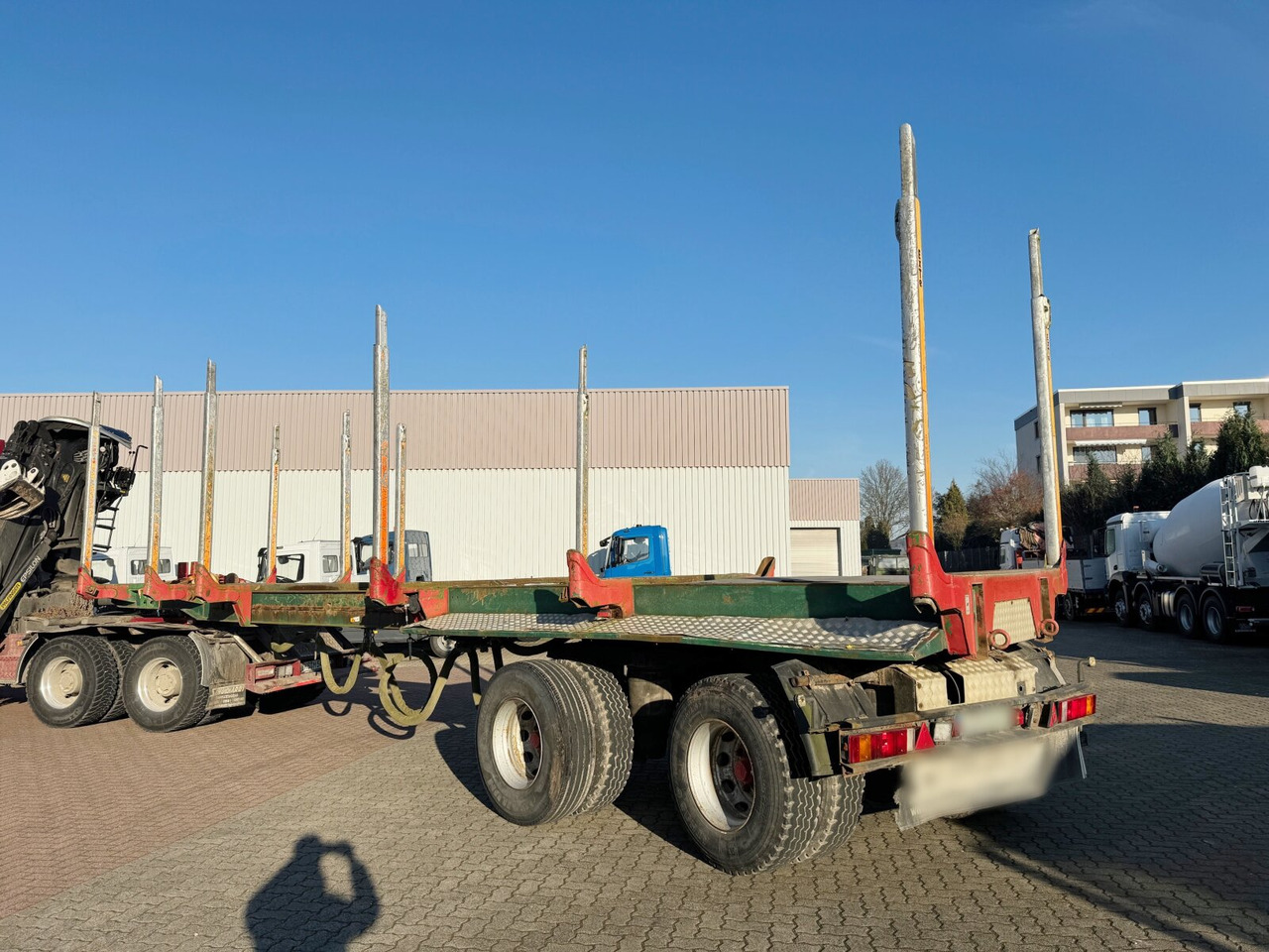 GSV 34 GLOGGER GSV 34, Lenk-/Liftachse, ausziehbar 10,75m-14,35m - Semirimorchio trasporto legname: foto 4 GSV 34 GLOGGER GSV 34, Lenk-/Liftachse, ausziehbar 10,75m-14,35m - Semirimorchio trasporto legname: foto 4