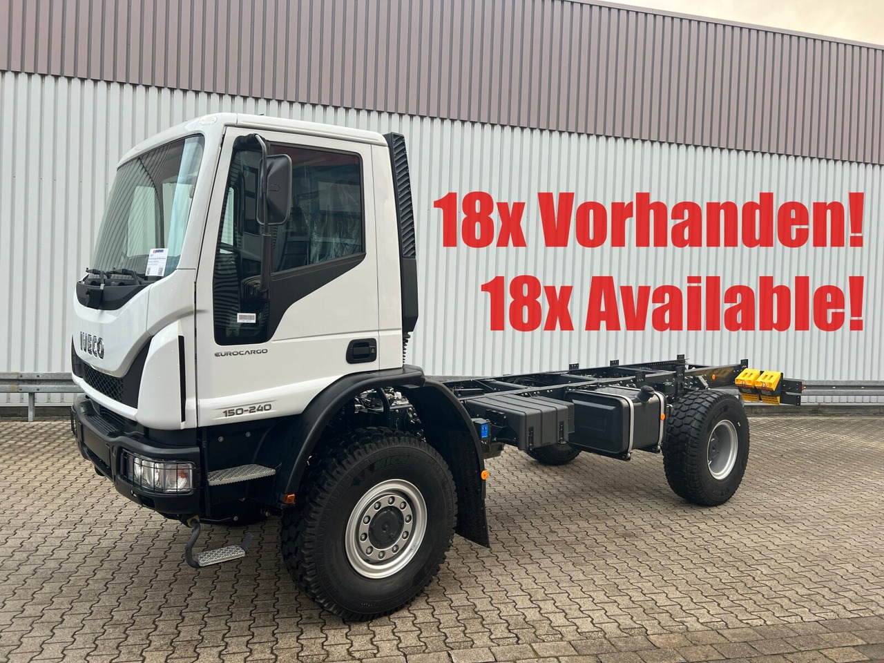 Iveco EuroCargo ML150E24 WS 4x4 EuroCargo ML150E24 WS 4x4, Euro3, mehrfach Vorhanden! - Autocarro telaio: foto 1 Iveco EuroCargo ML150E24 WS 4x4 EuroCargo ML150E24 WS 4x4, Euro3, mehrfach Vorhanden! - Autocarro telaio: foto 1