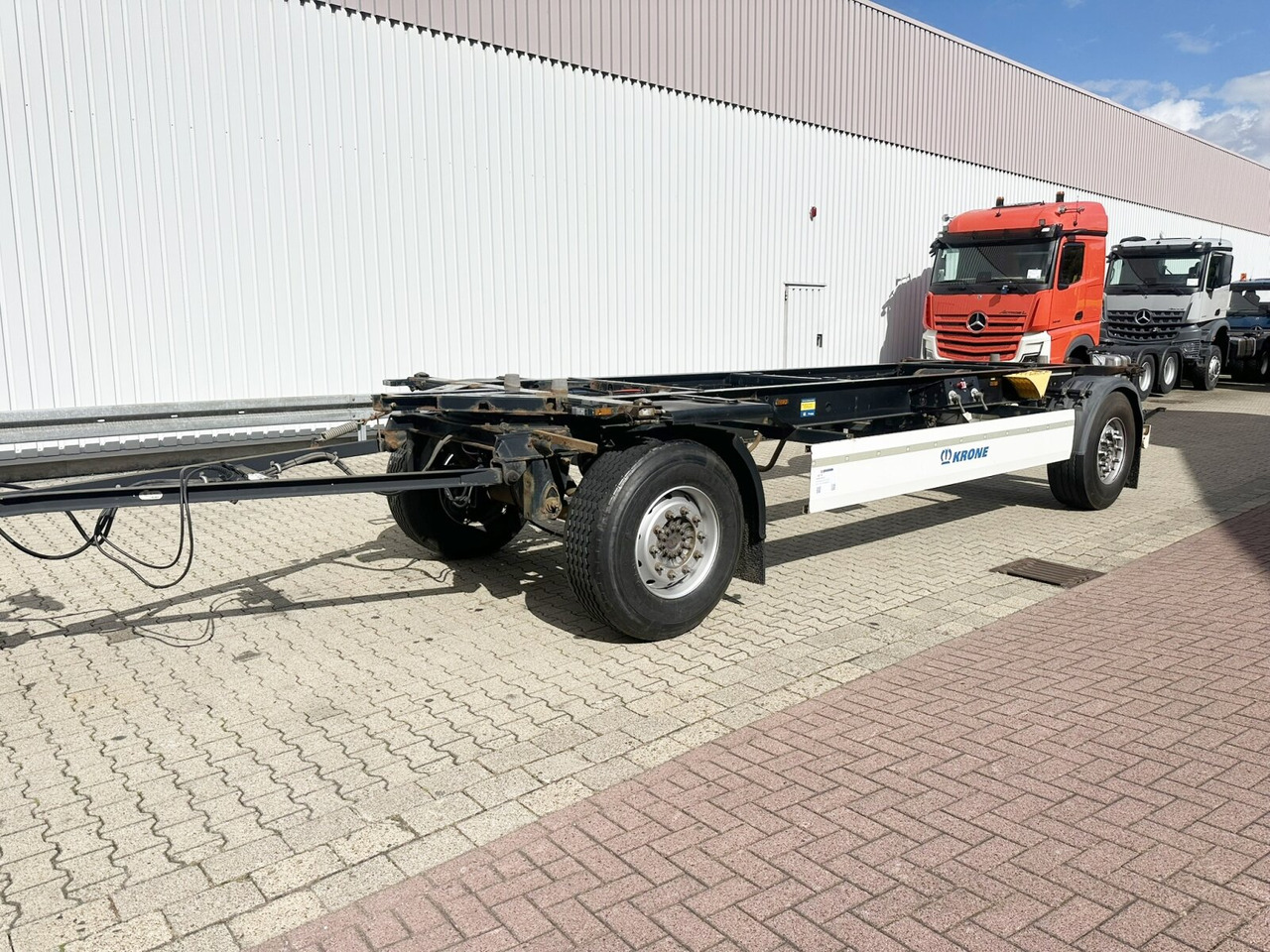 Krone AZW 18 AZW 18 - Rimorchio portacontainer/ Caisse interchangeable: foto 1 Krone AZW 18 AZW 18 - Rimorchio portacontainer/ Caisse interchangeable: foto 1