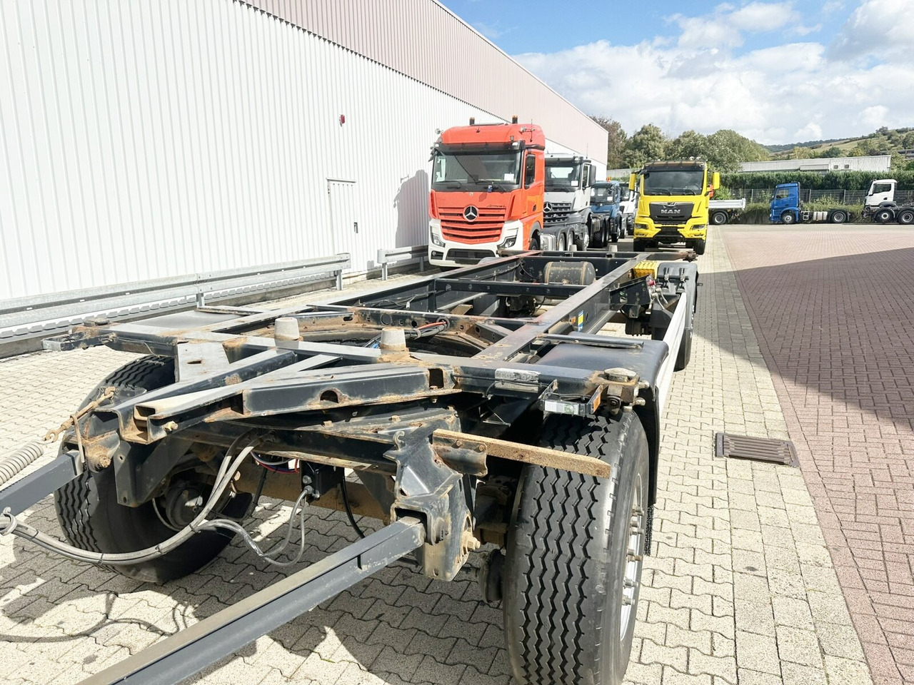Krone AZW 18 AZW 18 - Rimorchio portacontainer/ Caisse interchangeable: foto 5 Krone AZW 18 AZW 18 - Rimorchio portacontainer/ Caisse interchangeable: foto 5