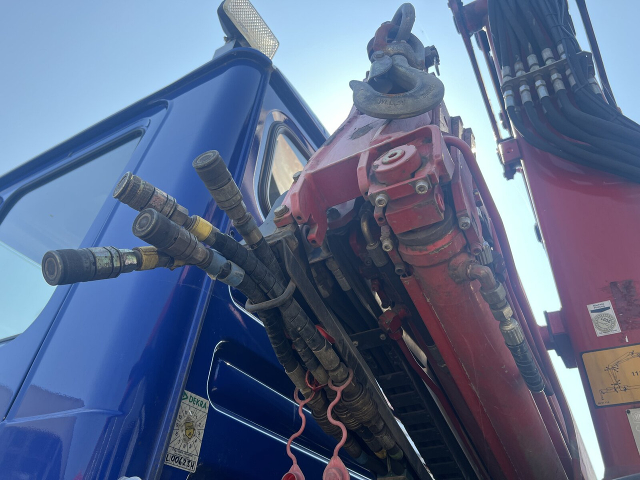 Autocarro scarrabile, Camion con gru MAN 25/18.284 6x2-4 LL 25/18.284 6x2-4 LL,Kran HMF 1113 K3, Funk, Retarder: foto 9