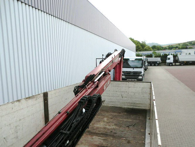 Camion con gru, Autocarro con pianale/ Cassone fisso MAN TGA 18.360 4x2 TGA 18.360 4x2, Baustoff, Kran ATLAS 125.1: foto 9