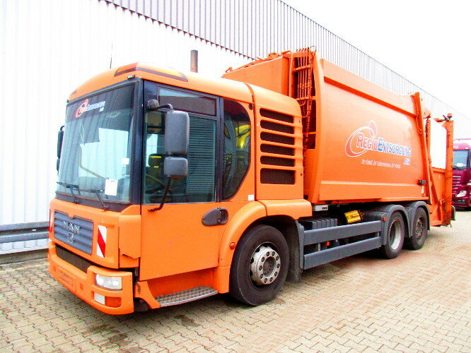MAN TGA 28.310 6x2-4 LL TGA 28.310 6x2-4LL Schörling 3R11 21.5, Terberg Schüttung - Camion immondizia: foto 1 MAN TGA 28.310 6x2-4 LL TGA 28.310 6x2-4LL Schörling 3R11 21.5, Terberg Schüttung - Camion immondizia: foto 1