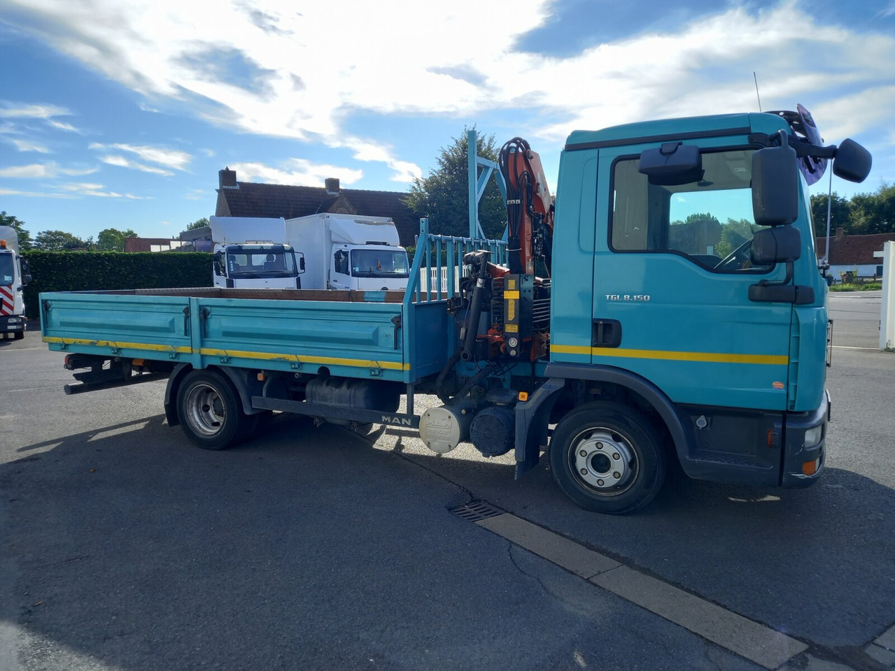 MAN TGL TS 754 F - Autocarro con pianale/ Cassone fisso: foto 5 MAN TGL TS 754 F - Autocarro con pianale/ Cassone fisso: foto 5