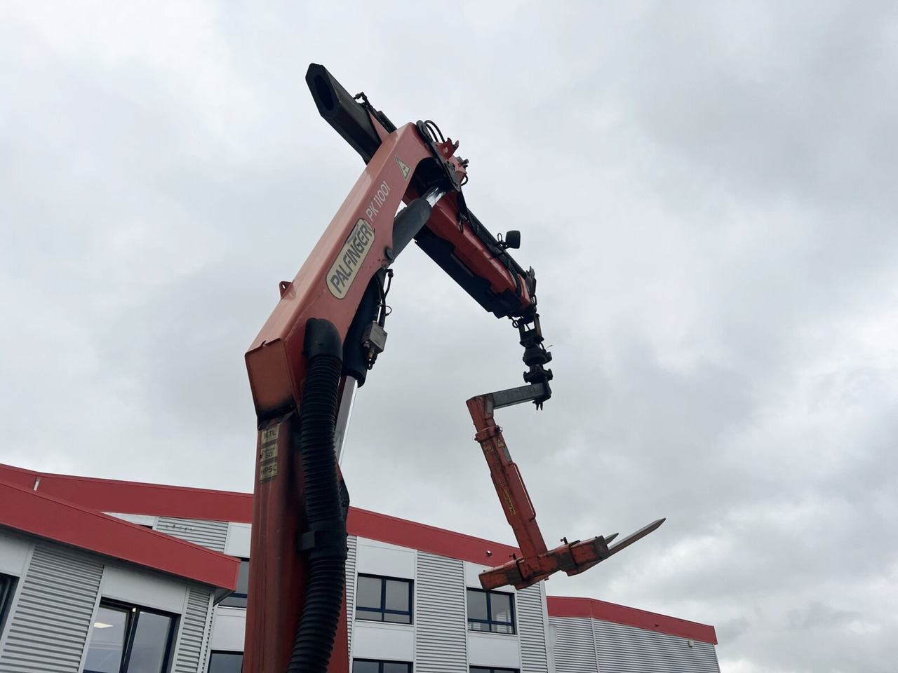 Camion con gru, Autocarro con pianale/ Cassone fisso MAN TGM 26.340 6X2-4 LL TGM 26.340 6X2-4 LL, Lenk-/Liftachse, Heckkran Palfinger PK 11001, faltbar: foto 14