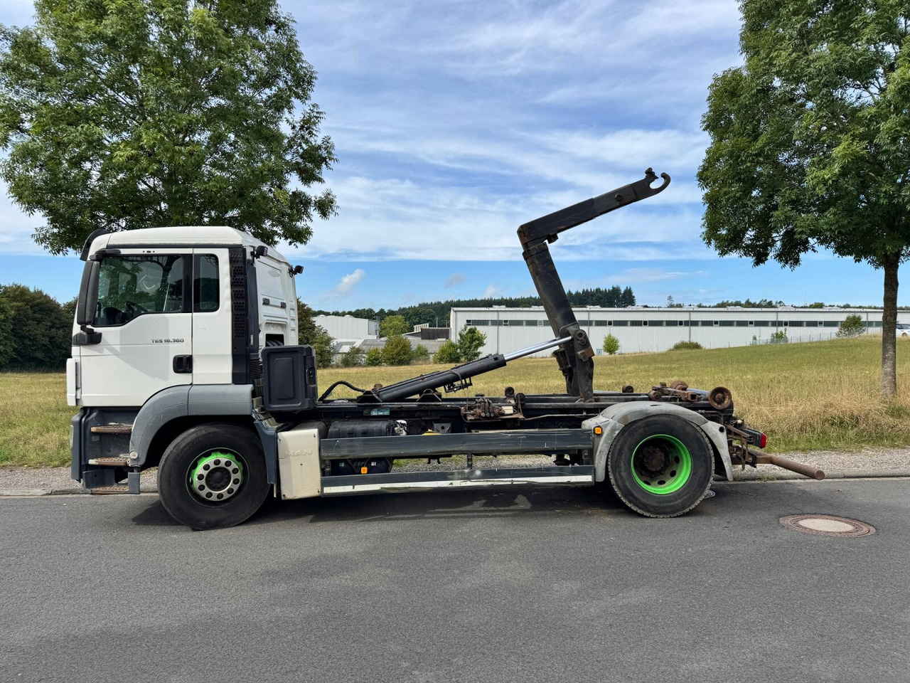 MAN TGS 18.360 4X2 BL TGS 18.360 4X2 BL, Hyva 10.45 S, Teleskopabrollanlage - Autocarro scarrabile: foto 1 MAN TGS 18.360 4X2 BL TGS 18.360 4X2 BL, Hyva 10.45 S, Teleskopabrollanlage - Autocarro scarrabile: foto 1