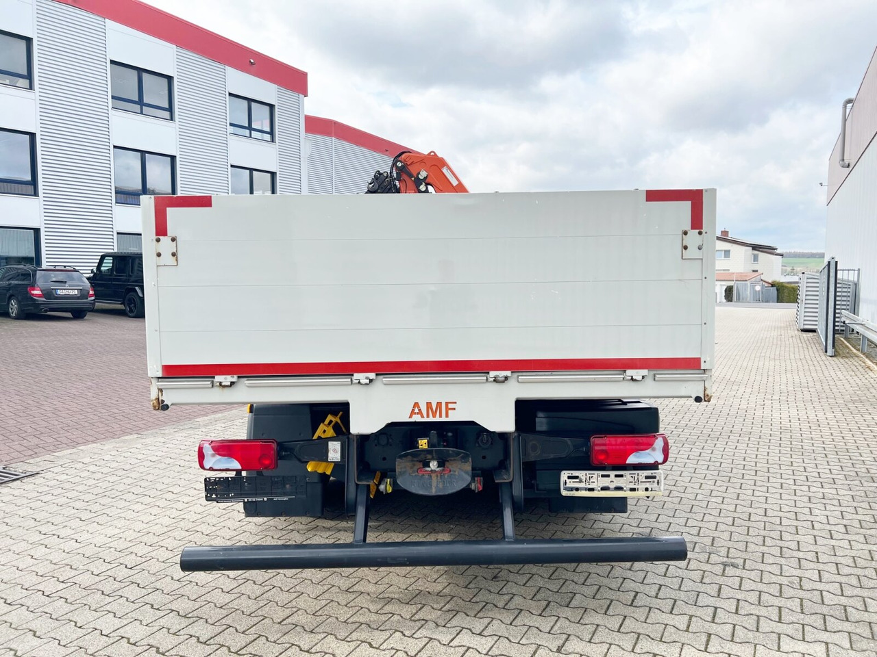 Camion con gru, Autocarro con pianale/ Cassone fisso MAN TGS 26.360/400 6x2-4 BL TGS 26.360/400 6x2-4 BL, Lenk-/Lift, Kran Atlas AK 206.3E A5, Funk: foto 12