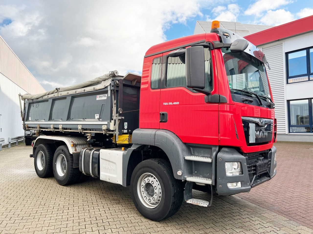 Autocarro ribaltabile MAN TGS 26.460 6x4 BB TGS 26.460 6x4 BB, Intarder, Bordmatik: foto 8