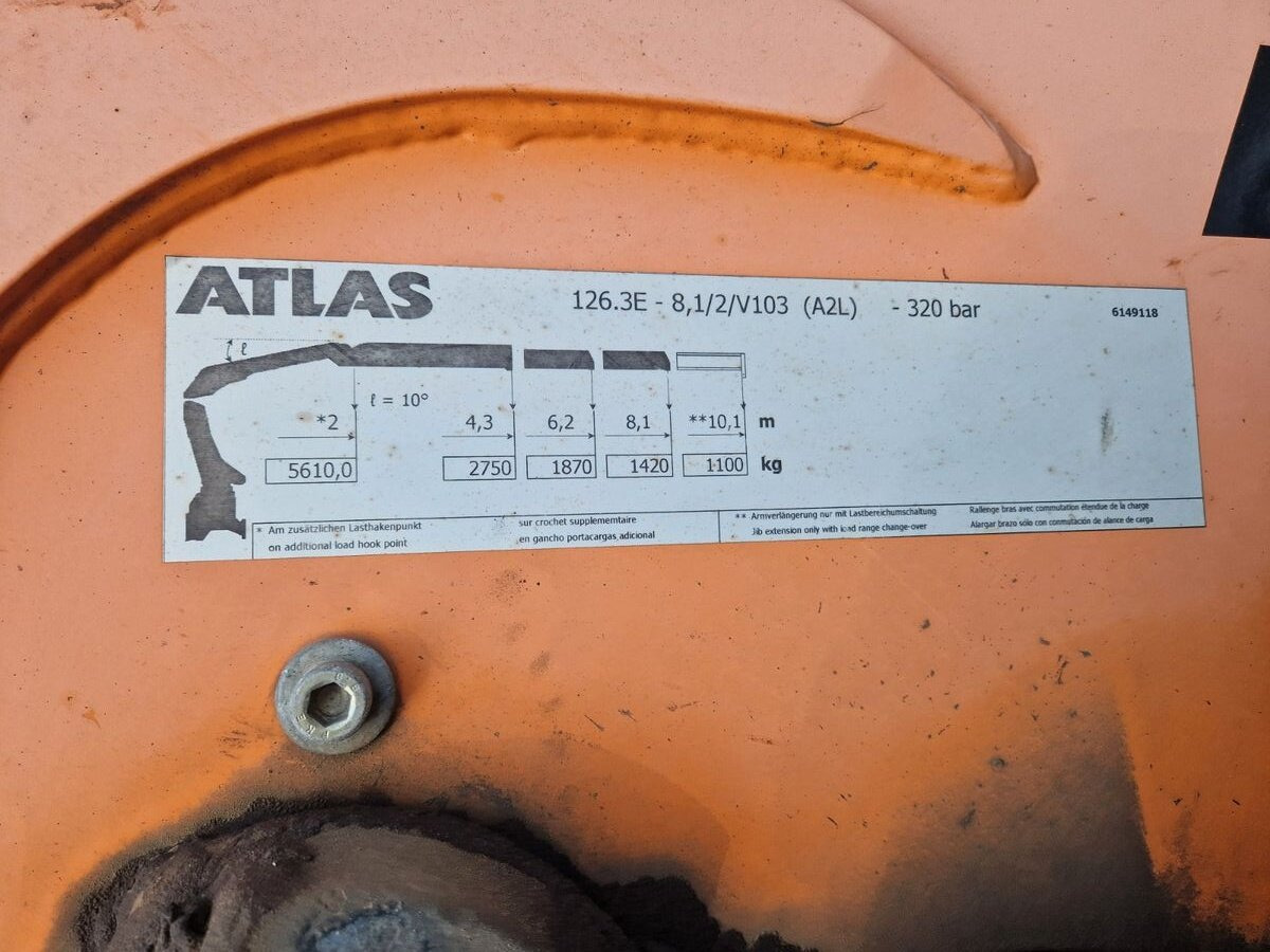 MAN TGS 28.440 6x2-4 BL TGS 28.440 6x2-4 BL, Atlas Kran VDL Abrollanlage, Funk, Lenk-Liftachse - Autocarro scarrabile, Camion con gru: foto 3 MAN TGS 28.440 6x2-4 BL TGS 28.440 6x2-4 BL, Atlas Kran VDL Abrollanlage, Funk, Lenk-Liftachse - Autocarro scarrabile, Camion con gru: foto 3