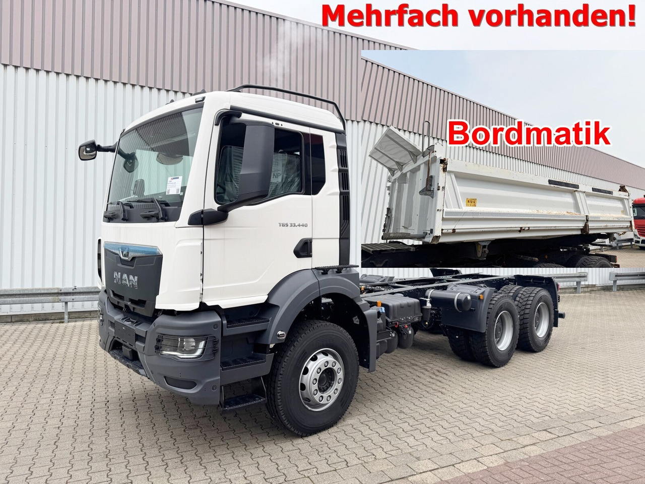MAN TGS 33.440 6x4 BB TGS 33.440 6x4 BB, Bordmatik, mehrfach vorhanden! - Autocarro ribaltabile: foto 1 MAN TGS 33.440 6x4 BB TGS 33.440 6x4 BB, Bordmatik, mehrfach vorhanden! - Autocarro ribaltabile: foto 1