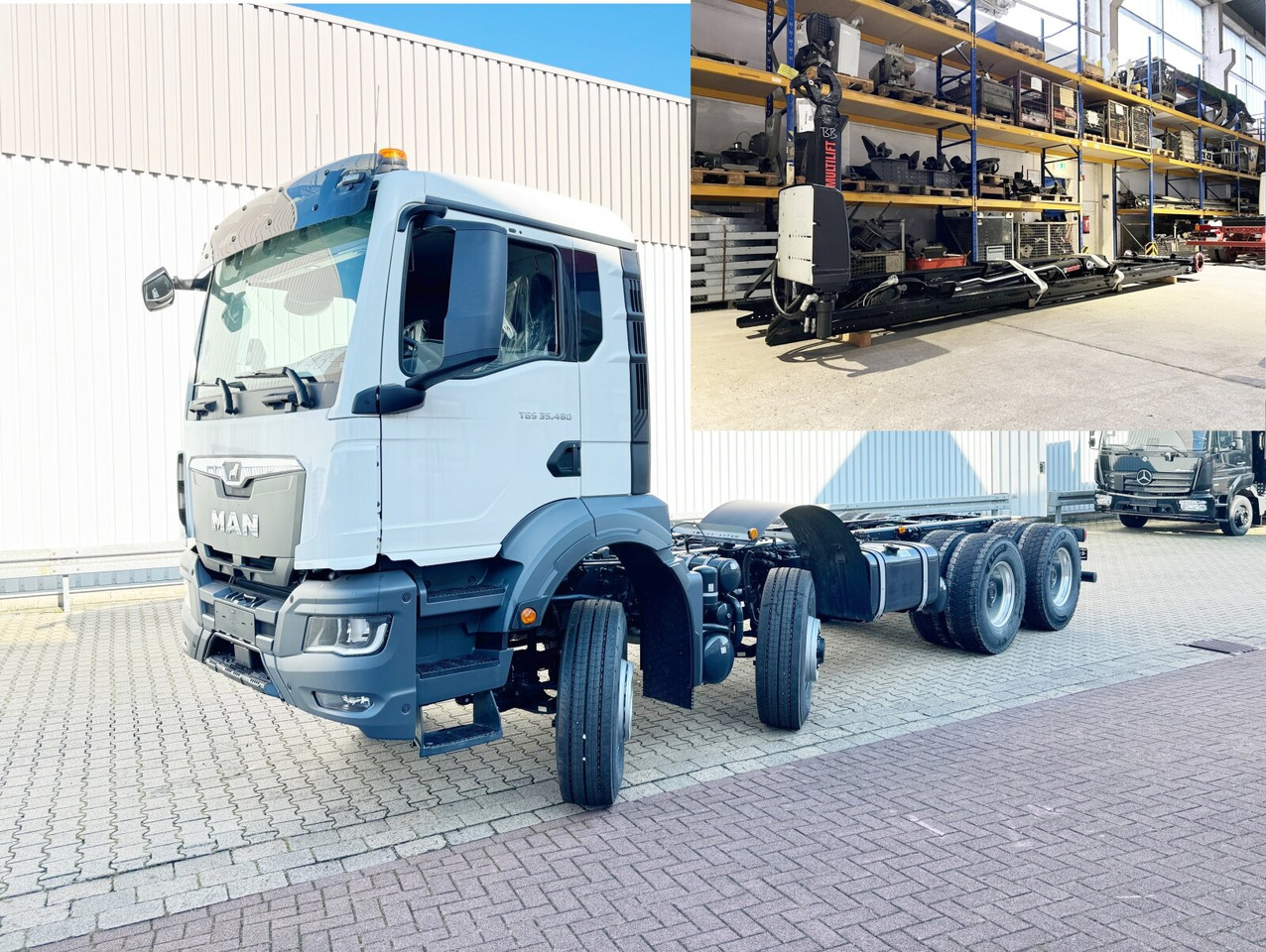 MAN TGS 35.480 8x6H BL CH TGS 35.480 8x6H BL CH, HydroDrive, Navi, Nebenantrieb - Autocarro scarrabile: foto 1 MAN TGS 35.480 8x6H BL CH TGS 35.480 8x6H BL CH, HydroDrive, Navi, Nebenantrieb - Autocarro scarrabile: foto 1