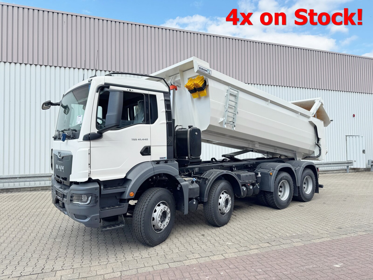 MAN TGS 41.440/480 8x4 BB TGS 41.440/480 8x4 BB, Mulde ca. 16m³ mit hydraulischer Heckklappe, mehrfach VORHANDEN - Autocarro telaio: foto 1 MAN TGS 41.440/480 8x4 BB TGS 41.440/480 8x4 BB, Mulde ca. 16m³ mit hydraulischer Heckklappe, mehrfach VORHANDEN - Autocarro telaio: foto 1