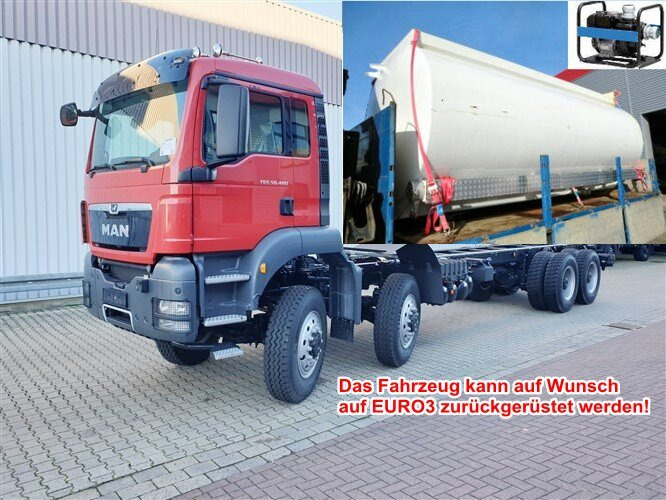MAN TGS 41.480 8X6 BB TGS 41.480 8X6 BB, ca. 25.000l mit Separatpumpe - Camion cisterna: foto 1 MAN TGS 41.480 8X6 BB TGS 41.480 8X6 BB, ca. 25.000l mit Separatpumpe - Camion cisterna: foto 1