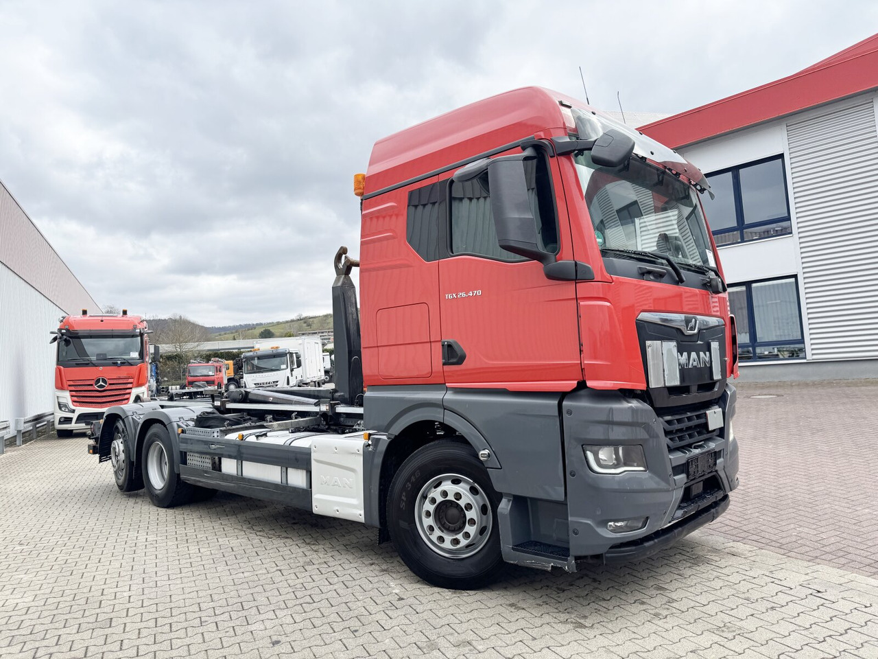 Autocarro scarrabile MAN TGX 26.470 6X2-4 BL TGX 26.470 6X2-4 BL, Lenk-/Liftachse, XLX-Fahrerhaus, VDL Abrollanlage 7m: foto 8