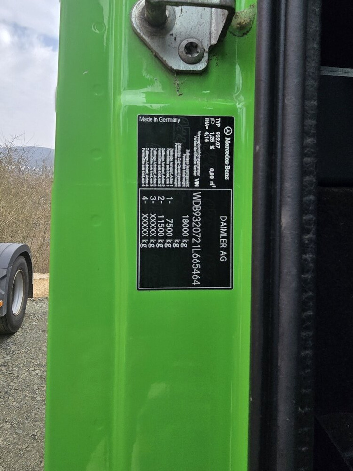 Mercedes-Benz Actros 2032 LA 4x4 Actros 2032 LA 4x4/ Rdstand 3.600 mm - Autocarro telaio: foto 2 Mercedes-Benz Actros 2032 LA 4x4 Actros 2032 LA 4x4/ Rdstand 3.600 mm - Autocarro telaio: foto 2