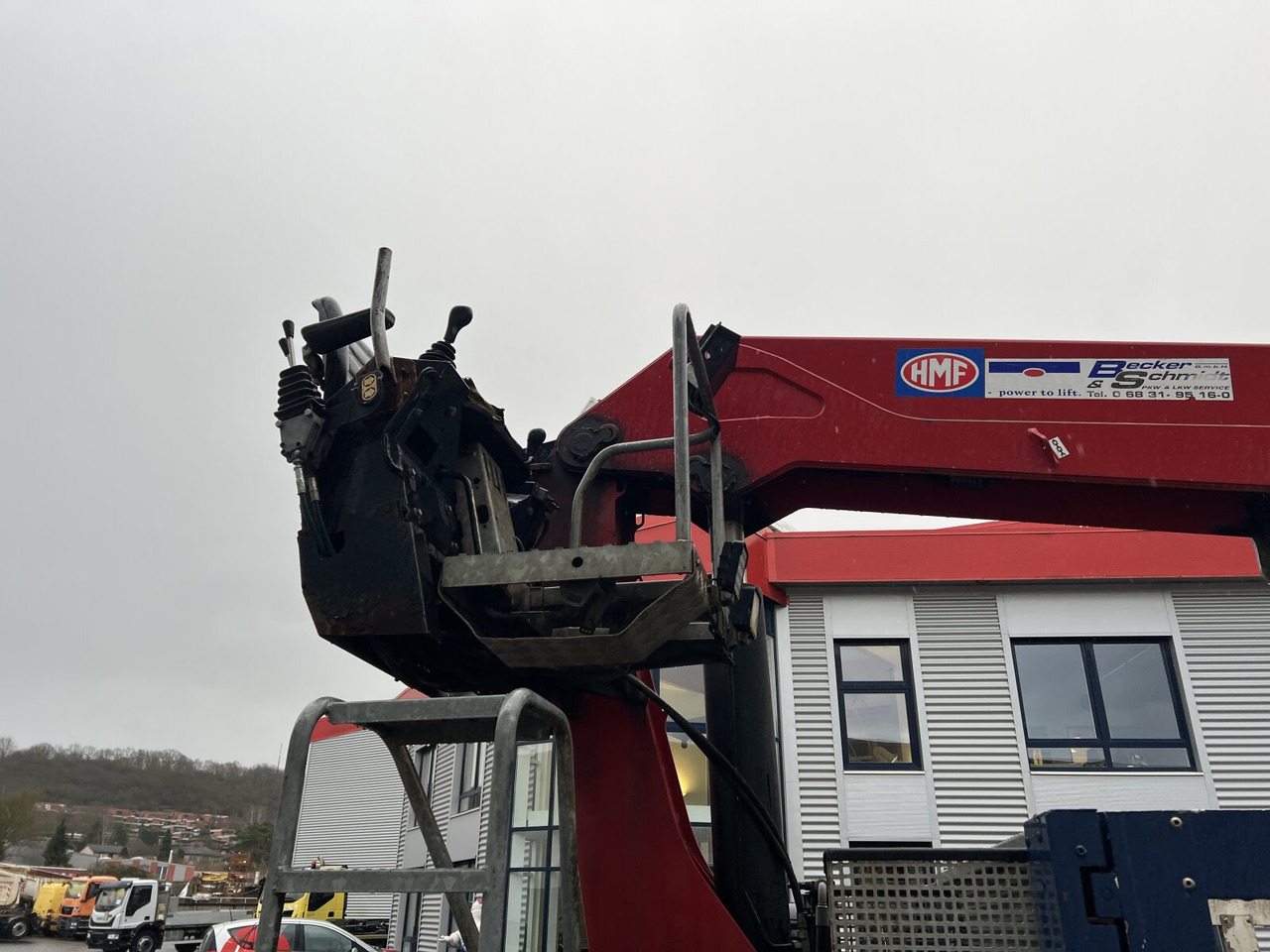 Mercedes-Benz Antos 2540 L 6x2 Antos 2540 L 6x2, Lenkachse, HMF 2110-L3 Heckkran - Camion con gru, Autocarro con pianale/ Cassone fisso: foto 4 Mercedes-Benz Antos 2540 L 6x2 Antos 2540 L 6x2, Lenkachse, HMF 2110-L3 Heckkran - Camion con gru, Autocarro con pianale/ Cassone fisso: foto 4