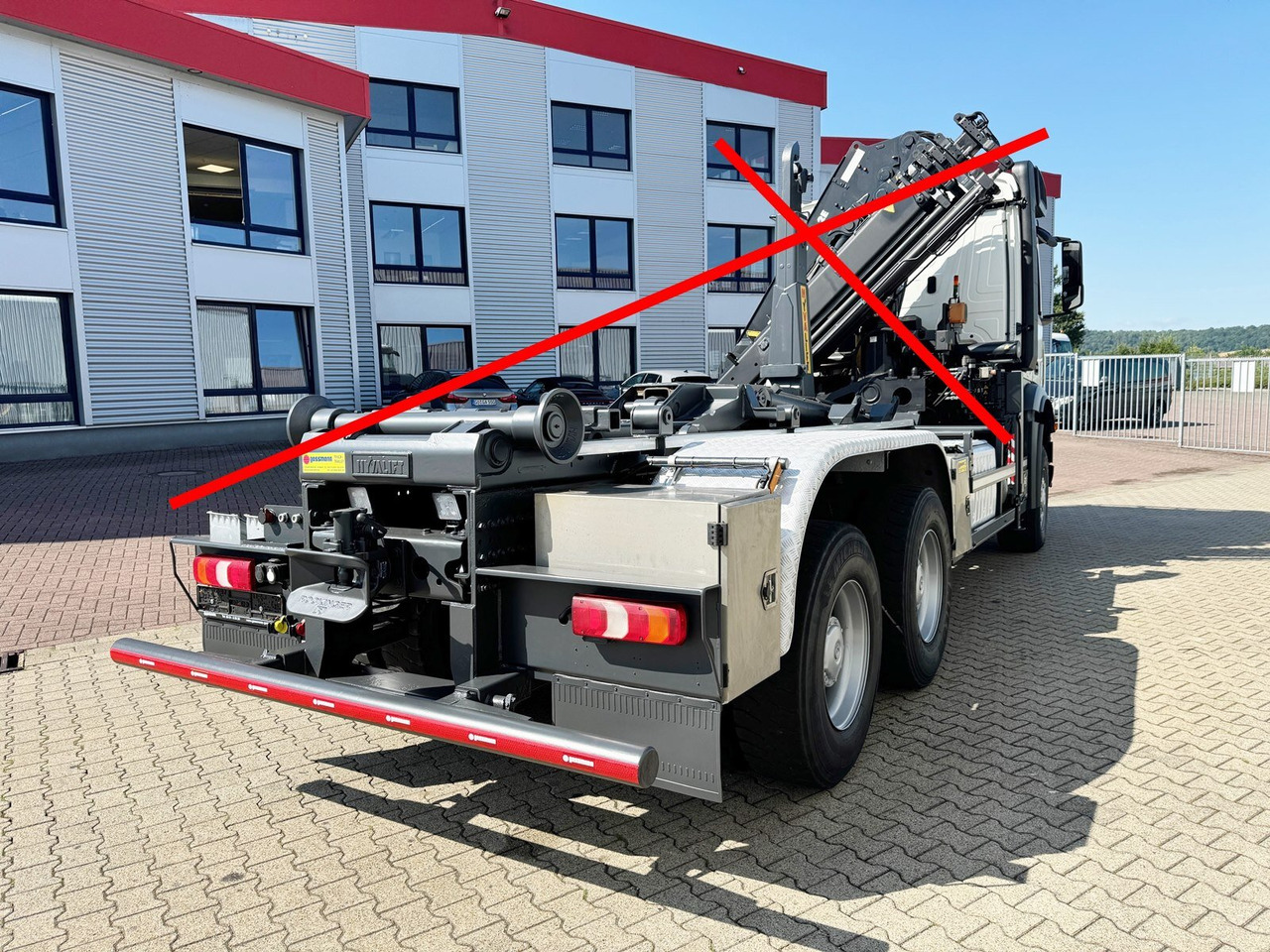 Autocarro scarrabile Mercedes-Benz Arocs 3351 AK 6x6 Arocs 3351 AK 6x6, Retarder, Navi, Grounder: foto 10