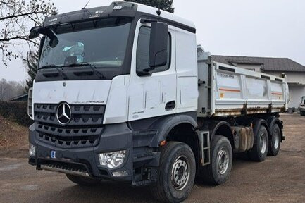 Mercedes-Benz Arocs 3445 K 8x4/4 Arocs 3445 K 8x4/4, Meiller Bordmatik links - Autocarro ribaltabile: foto 1 Mercedes-Benz Arocs 3445 K 8x4/4 Arocs 3445 K 8x4/4, Meiller Bordmatik links - Autocarro ribaltabile: foto 1