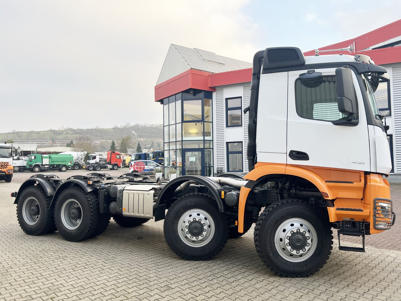 Leasing di Mercedes-Benz Arocs 4151 AK 8x8/4 Arocs 4151 AK 8x8/4, Grounder Mercedes-Benz Arocs 4151 AK 8x8/4 Arocs 4151 AK 8x8/4, Grounder: foto 10