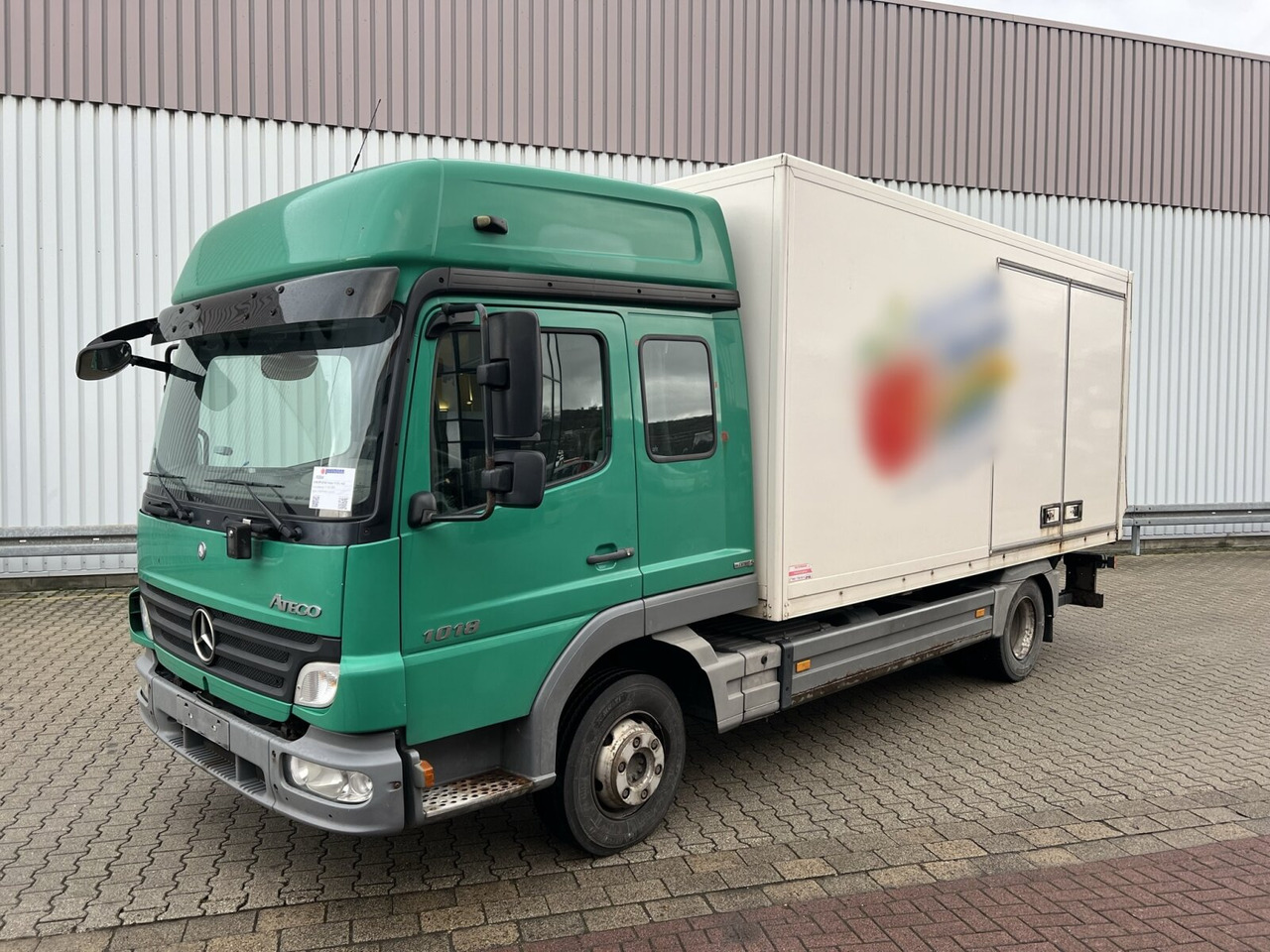 Mercedes-Benz Atego 1018 L 4x2 Atego 1018 L 4x2 mit MBB LBW - Autocarro furgonato: foto 1 Mercedes-Benz Atego 1018 L 4x2 Atego 1018 L 4x2 mit MBB LBW - Autocarro furgonato: foto 1