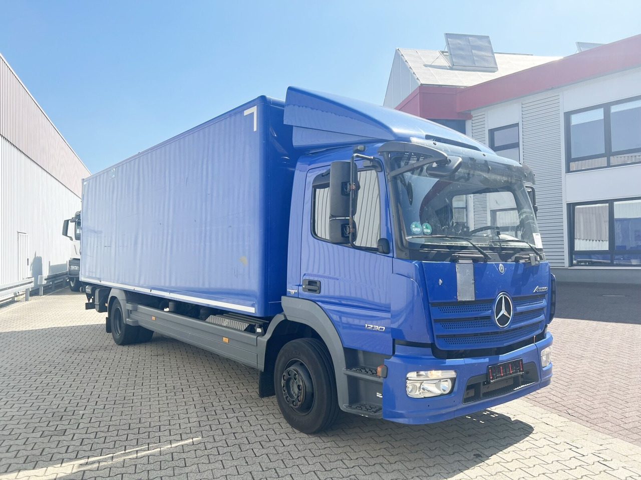 Autocarro furgonato Mercedes-Benz Atego 1230 L 4x2 Atego 1230 L 4x2, LBW, Dautel, 1,5t: foto 8