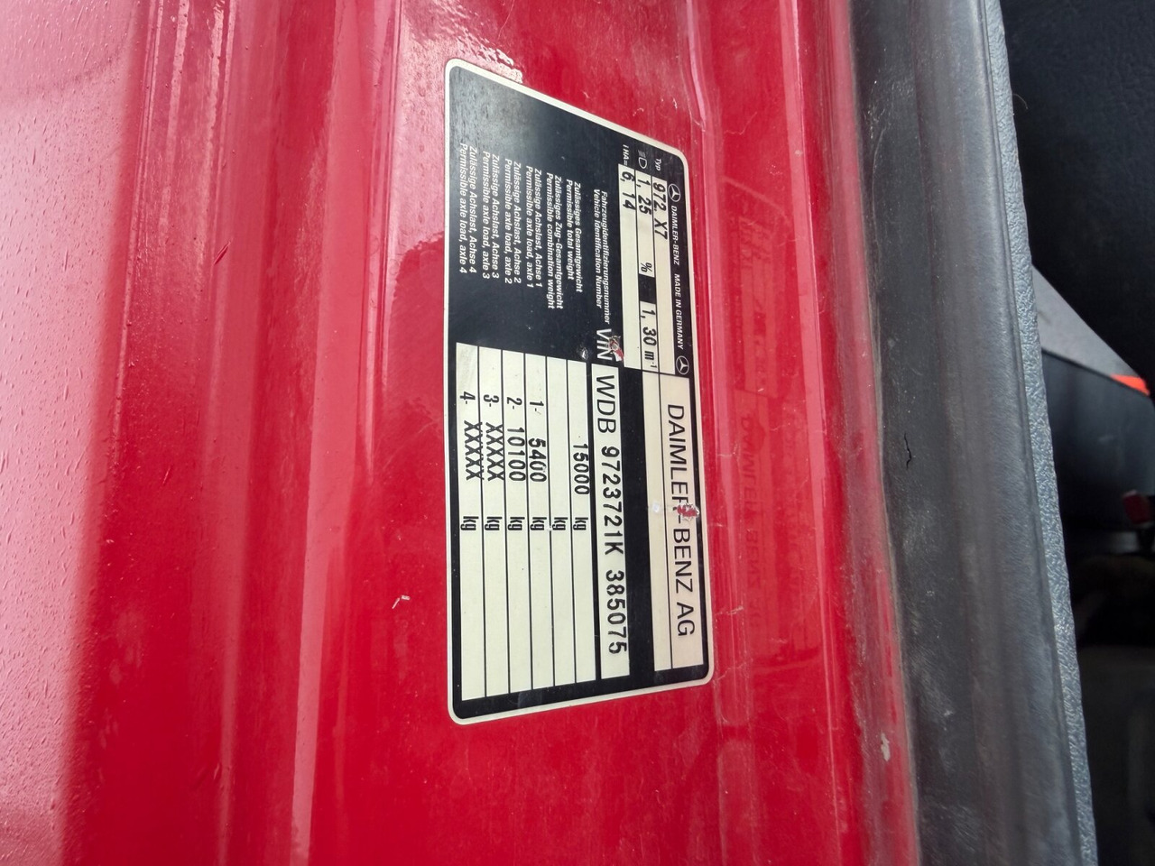 Mercedes-Benz Atego 1523 AK 4x4 Atego 1523 AK 4x4 - Autocarro ribaltabile: foto 5 Mercedes-Benz Atego 1523 AK 4x4 Atego 1523 AK 4x4 - Autocarro ribaltabile: foto 5