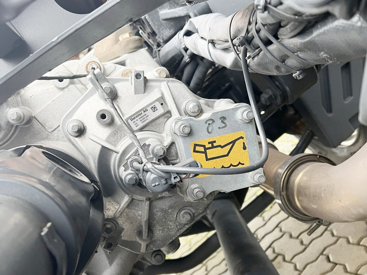 Mercedes-Benz Atego 1630 AK 4x4 Atego 1630 AK 4x4, 2x Nebenantrieb, Rechtslenker - Autocarro telaio: foto 2 Mercedes-Benz Atego 1630 AK 4x4 Atego 1630 AK 4x4, 2x Nebenantrieb, Rechtslenker - Autocarro telaio: foto 2