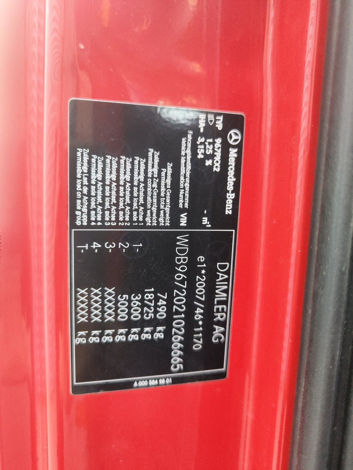 Mercedes-Benz Atego 818 K 4x2 Atego 818 K 4x2, Meiller-Kipper, 2 x AHK - Autocarro ribaltabile: foto 2 Mercedes-Benz Atego 818 K 4x2 Atego 818 K 4x2, Meiller-Kipper, 2 x AHK - Autocarro ribaltabile: foto 2