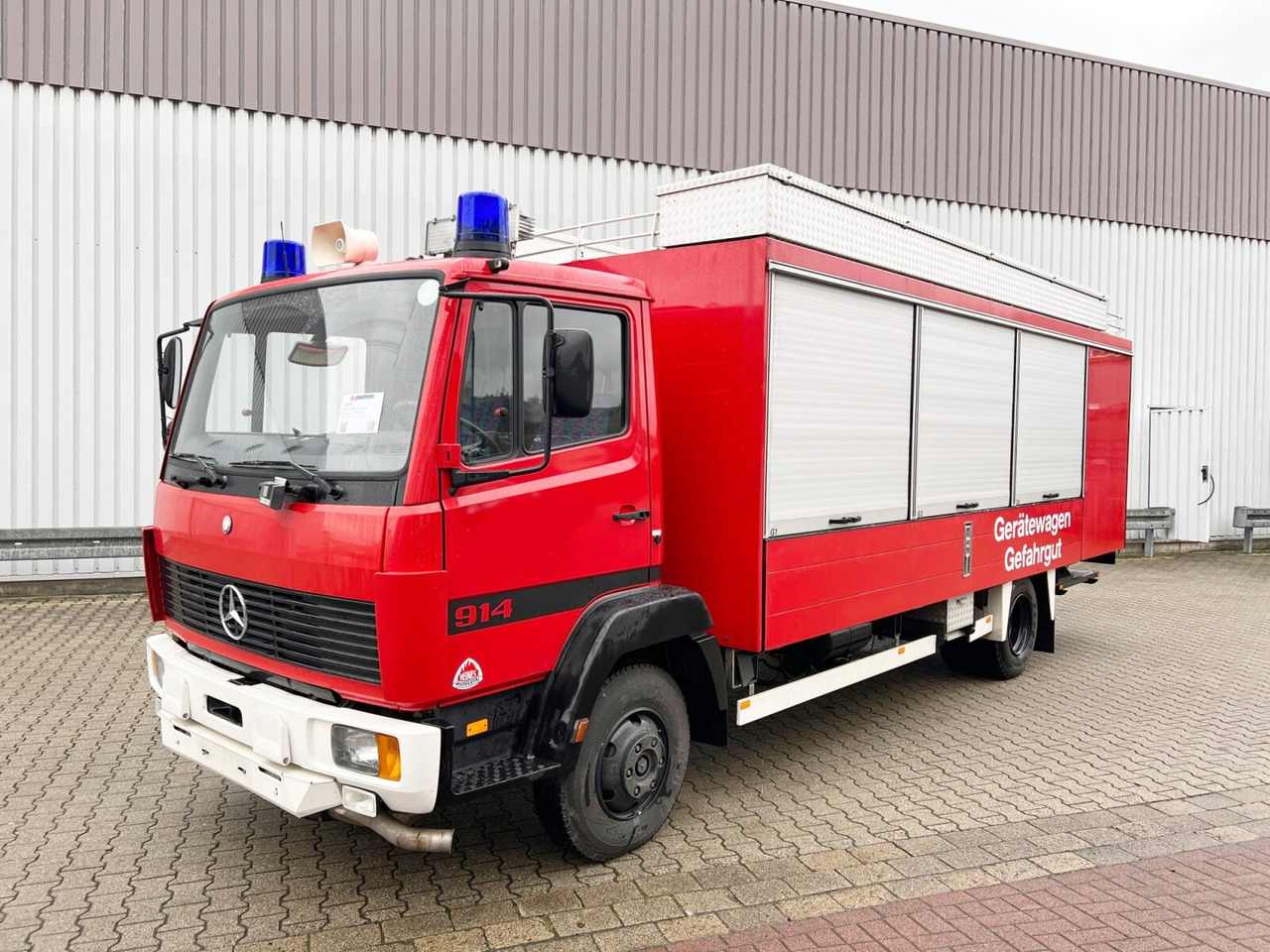 Mercedes-Benz LK 914 4x2 LK 914 4x2, Gerätewagen für Gefahrgut, 6-Zylinder Motor - Autopompa: foto 1 Mercedes-Benz LK 914 4x2 LK 914 4x2, Gerätewagen für Gefahrgut, 6-Zylinder Motor - Autopompa: foto 1